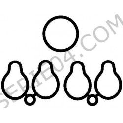 set of 3 intake manifold gaskets