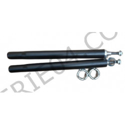 pair of front shock absorbers