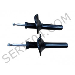 Pair of front oil pressure shock absorbers