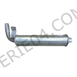 intermediate exhaust silencer