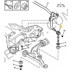 front stabilizer bar link