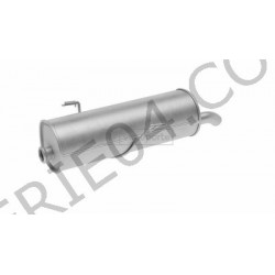 rear exhaust muffler