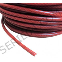 cable de la bujía vendido por metro color rojo