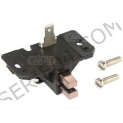 equipped carbon holder, for SEV-Motorola alternator, three-phase