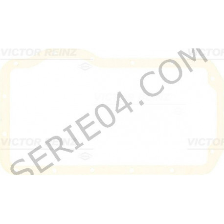 Engine oil sump gasket