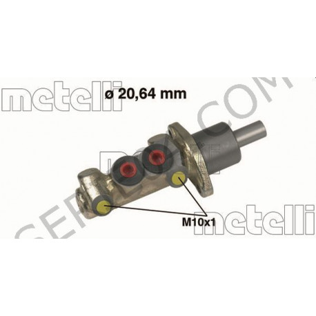 Brake master cylinder Ø20.6mm