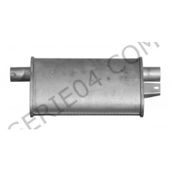 tussenliggende uitlaatdemper