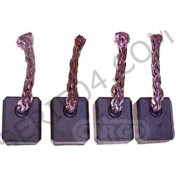 set of 4 starter brushes Bosch