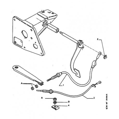 câble d'embrayage