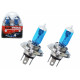 boîte x2 ampoules H4 Bleu