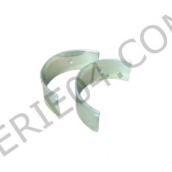 pair of rear crankshaft bearing half bearings