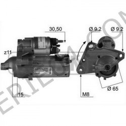 démarreur 1L4HDi-1L6HDi