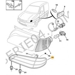 grille de protection de phare