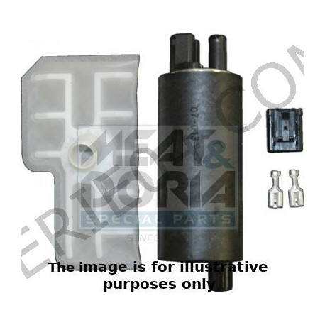 submerged electric fuel pump + filter