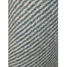 Tissu Tweed diagonal bleu vénitien