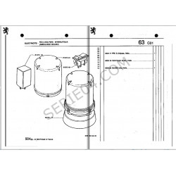 flashing light control unit