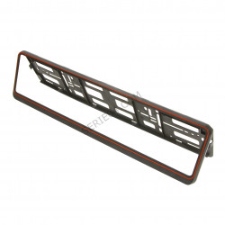 license plate holder material: stainless steel 530x110mm