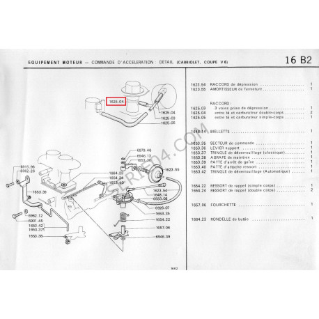 Collegamento carburatore a 3 vie