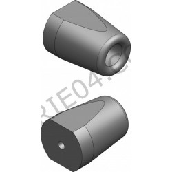 tope de goma altura 60 mm