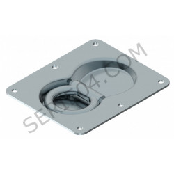 recessed tie-down ring for trailer 125x150mm