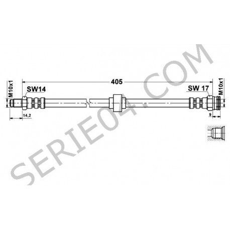 flexible de frein L405