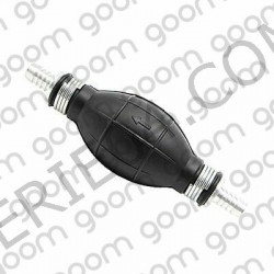 Tipsy pear + check valve