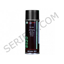 bombe de peinture noir satiné 500ml