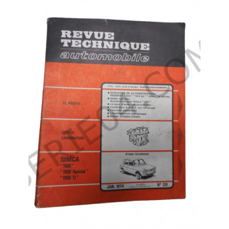 revue technique 1100