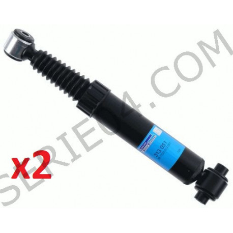 pair of rear shock absorbers