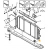 support elastique de radiateur