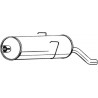 Rear silencer