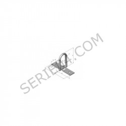 recessed tie-down ring for trailer 125x150mm