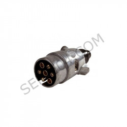 Aluminum socket 7 pin trailer hitch