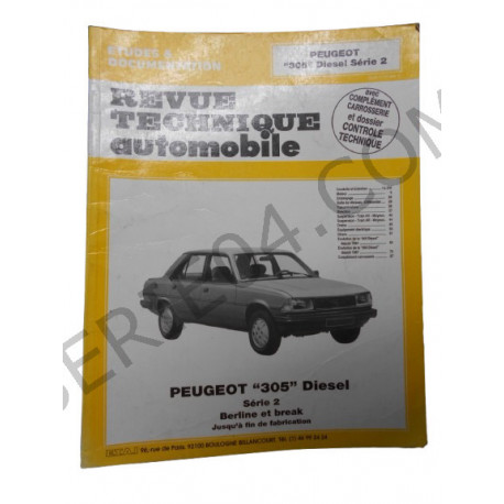 revue technique 305 diesel série 2