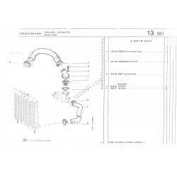 boîtier de thermostat XU10J4