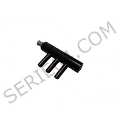 3-way air distribution connector for pneumatic lock control