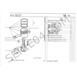 Connecting rod 2L5TD XD3T engine