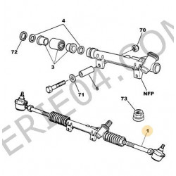 Mechanical steering exchange-standard