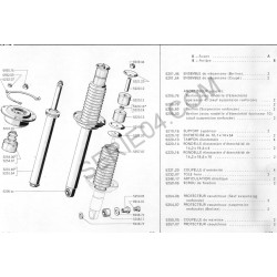 Pair of rear shocks