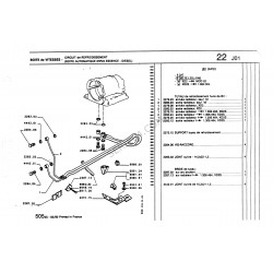 tubo ingresso radiatore raffreddamento olio