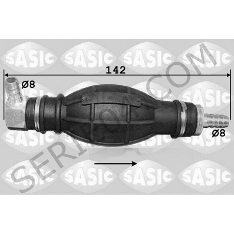 Tipsy pear + check valve