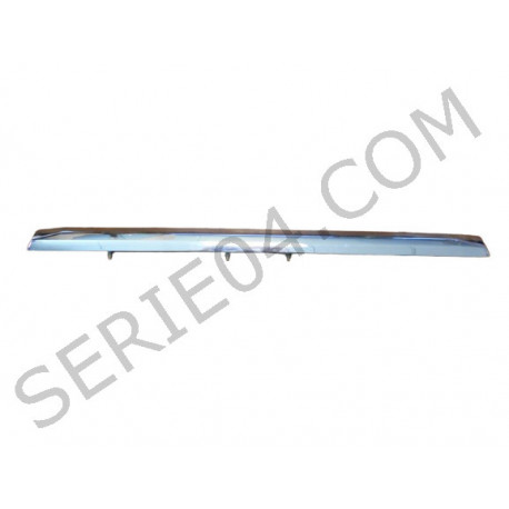 Rear police plate trim