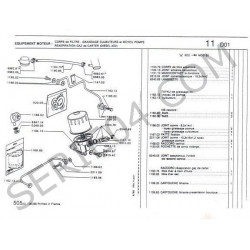 Oil breather hose