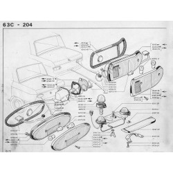 Taillight seal