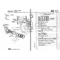 rear brake caliper slide spacer