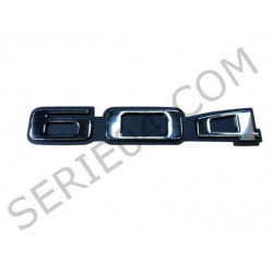 monogramme "604" plastique