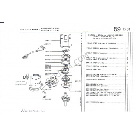 disque de protection d'allumeur