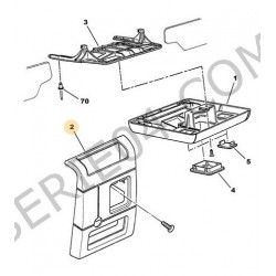 console de plafonnier