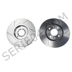 Front brake disc set