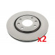 front brake disc set